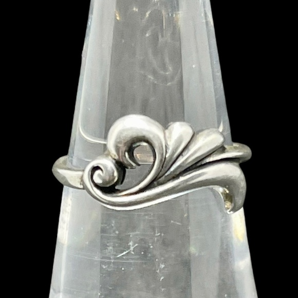 Art nouveau style sterling ring - Picture 6 of 7